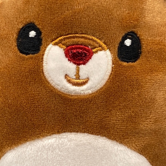 Squishmallow Rudolph The Red Nose Reindeer 5" Christmas Soft Plush Toy NWT HTF - Picture 3 of 8